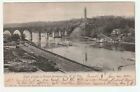 1907 Scenic View of High Bridge and Croton Waterworks NYC Postcard Rppc