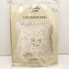 Candlewicking Heart Pillow Kit 80137 1983 14X14