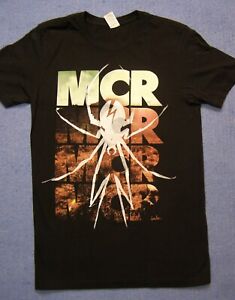 My Chemical Romance Concert Tour T-Shirt Danger Days Spider Black Shirt Size S