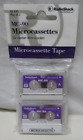 New Radio Shack MC-90 Microcassettes Package of 2 Radioshack Sealed