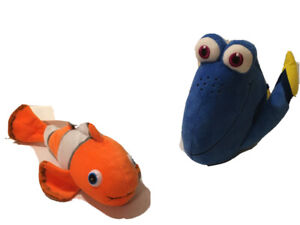 Finding Nemo and Dory CLOWN FISH Pout Pout Fish Disney Pixar Plush  stuffed Toys