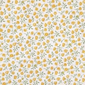 New ListingVintage Ralph Lauren 100% Cotton FULL 3 pc Sheet Set Small Yellow Flowers