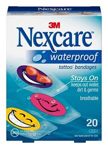 Nexcare Waterproof Bandages, Cool Collection, Designs, Fun, For Kids, Cuts,