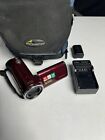 JVC Everio GZ-HM30RU Camcorder W/ Battery & Case Tested And Working Great