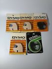 LOT OF 5 Vintage Dymo Labeling Tape NEW