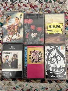 80s/90s cassette tapes lot
