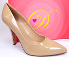 Delicious Women's Date Tan Patent Pumps Heel Dress Shoes Size 8.0 M, NEW, 30646
