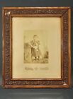 New ListingLittle Child With Cane In East Harlem Photo Studio Antique Late 1800s Framed