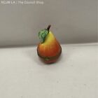 Vintage Limoges Orange Pear Trinket Box *As Is*