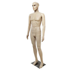 K3 Adult Male Full Body Realistic Mannequin Straight Hand and Foot Model w/Stand