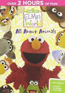 Sesame Street: Elmo's World:All About Animals - DVD - VERY GOOD