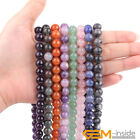 Wholesale Natural Assorted Gemstone Round Loose Beads 15