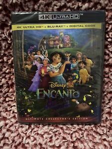 Disney ENCANTO 4k Ultra HD + Blu-Ray + Digital Collector's Edition New Sealed