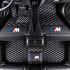 Car Floor Mats Fit BMW Model Waterproof auto Custom Liner Carpets Pu Leather