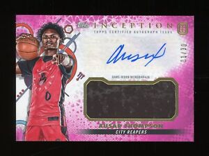 New Listing2022-23 Topps Inception OTE Ausar Thompson Auto Autograph Jersey RC 01/30 Rookie