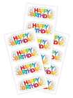 Happy Birthday  Stickers Planner Supply Craft Scrapbook Envelope Seals