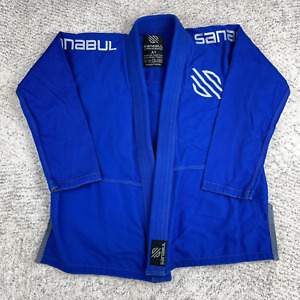 Sanabul Gi Jacket Adult A1 Kimono Blue Top Brazilian Jiu Jitsu BJJ Judo MMA GUC