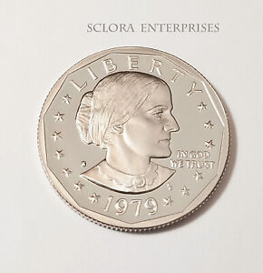 1979 S SUSAN B. ANTHONY (SBA) *PROOF* DOLLAR COIN *TYPE 1 (I)* **FREE SHIPPING**