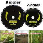 7''or 9'' Chainsaw Tooth Saw Blade For Brush Cutter & Weed Eater Trimmer Head
