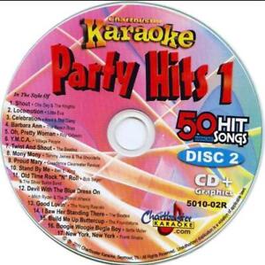 CHARTBUSTER PARTY HITS KARAOKE CDG DISC CD+G 5010-02 OLDIES POP ROCK CD MUSIC