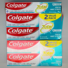 Colgate TOTAL Fresh Mint Stripe Antigingivitis Toothpaste 5.1 oz x 5 Pack 11/24+