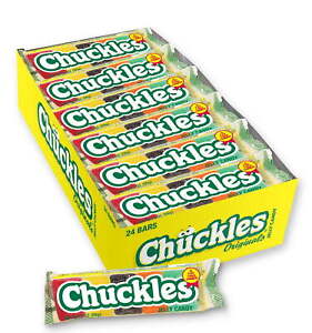 Chuckles Jelly Candy Packs 2 Oz (24 Count) Soft Easy To Chew Fat Free Delicious