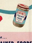 1950s Heinz Store Coupon Grocery One Gift Jar Strained Foods Free Expired Vtg