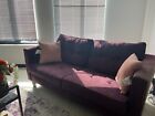 Purple Aesthetic Love Seat Couch - Used