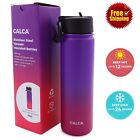 USA 22oz Stainless Steel Water Bottle Double Wall Vacuum Insulated Sports Bottle