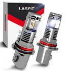 LASFIT 9007 HB5 LED Headlight High Low Beam Bulbs Conversion Kit  6000K White 2X (For: 2002 Nissan Frontier)