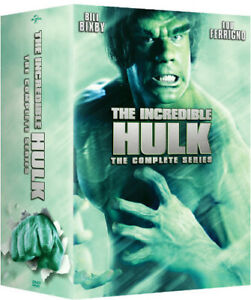 THE INCREDIBLE HULK COMPLETE SERIES SEASONS 1-5 ( DVD COLLECTION 20-DISC SET )