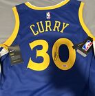 Stephen Curry Signed Warriors NBA Authentic Jersey Nike Autograph Auto COA PSA