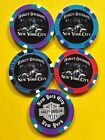 Harley Davidson Wide Print Poker Chip HD NYC in New York City    Brooklyn Bridge