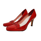 AK Anne Klein Womens Red Patent Leather Stiletto  3