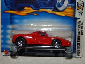 Hot Wheels ENZO Ferrari  ~ RED ~ 2003 First Editions ~ New