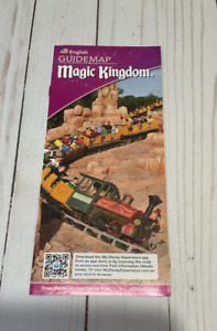 Magic Kingdom Park Map-Disney World-Big Thunder Mountain- Dated May/2015