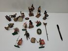 VTG. Mixed Lot Toy Roman Soldiers + Gladiators Figurines Parts/Repair