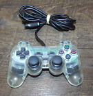 Official Sony Clear PlayStation 2 Wired DualShock 2 Controller