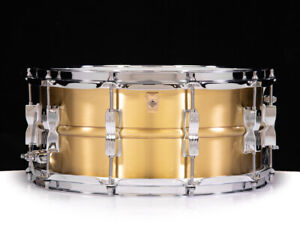 Ludwig Acrolite 6.5x14 Brushed Brass Snare
