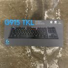 Logitech G915 TKL Lightspeed Mechanical Gaming Keyboard - Black GL Clicky