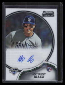 2011 Bowman Sterling Rookie Autographs 4 Anthony Rizzo Rookie Auto