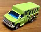 1998 Matchbox GMC School Chevy Transport Bus 1:80 Scale Model Green Science Fair