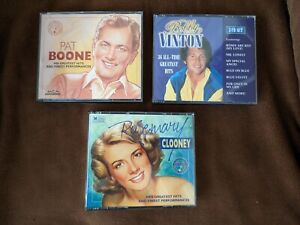 Lot of 6 CD Box Sets - Mostly Reader's Digest 40's and 50's - 3 or 4 CD Box
