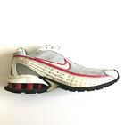 Nike Reax Shoes Womens Size 7.5 White Red Athletic Running Sneakers