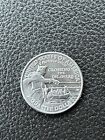 Crossing the Delaware quarter circulated shiny very good condition