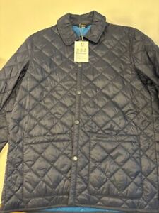 Navy Barbour Brendell Quilted Jacket - M  New!