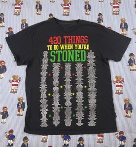 420 Things To Do When You’re Stoned Graphic Tee