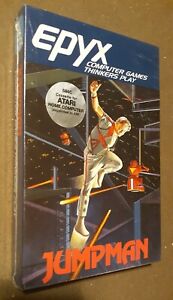 SEALED Jumpman by EPYX for Atari 48k Home Computer 584C Cassette 1983