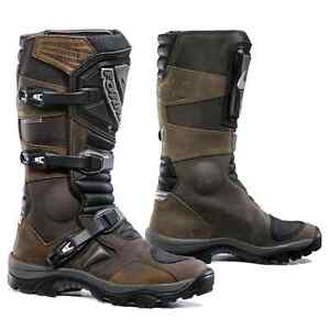 motorcycle boots | Forma Adventure brown waterproof UNBOXED