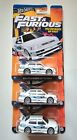 2024 Hot Wheels Fast and Furious HW Decades Of Fast Volkswagen Jetta (Lot Of 3)